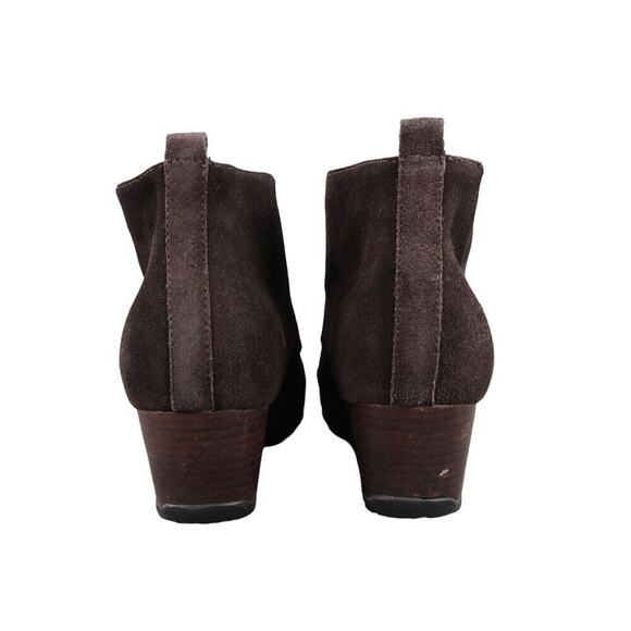 Clarks Shoes Womens 7.5 Bootie Fashion Desert Chukka Leather Lace Up Active Air - Picture 5 of 15